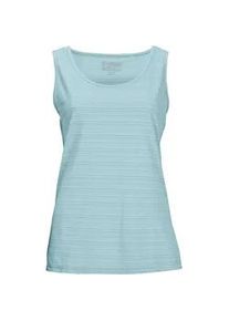 Funktionstop Killtec "KOS 41 WMN TP", Damen, Gr. 36, ocean, Obermaterial: 93% Polyester, 7% Elasthan, Tops, Schnelltrocknendes Funktionstop, dezent gestreift