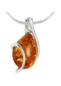 Kette mit Anh&auml;nger OSTSEE-SCHMUCK "- Romy - Silber 925/000 - Bernstein" Gr. 45, silber (silber 925, silberfarben, wei&szlig;), Schmuck_Sets, Damen, 45, Silber 925 (Sterlingsilber)