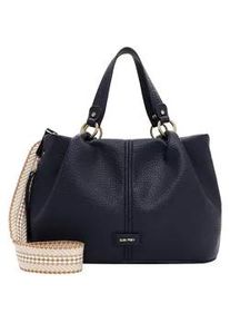 Shopper SURI FREY "Shopper SFY Gray", Damen, Gr. B/H/T: 36cm x 26cm x 14cm 0, blau (blau 500), Polyurethan, Taschen Shopper