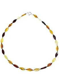 Kette ohne Anh&auml;nger OSTSEE-SCHMUCK "- Tasja - Bernstein -" Gr. 45, bunt (mehrfarbig), Halsketten, Damen, 45, Bernstein