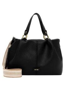 Shopper SURI FREY "Shopper SFY Gray", Damen, Gr. B/H/T: 36cm x 26cm x 14cm 0, schwarz (schwarz 100), Polyurethan, Taschen Shopper