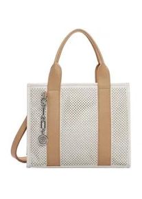 Shopper SURI FREY "Shopper SFY Lilly", Damen, Gr. B/H/T: 31cm x 25cm x 12cm 0, beige (ecru 320), Polyurethan, Taschen Shopper