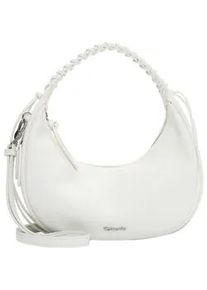 Beuteltasche Tamaris "Beutel TAS Kate", Damen, Gr. B/H/T: 26cm x 19cm x 10cm 0, wei&szlig; (wei&szlig; 300), Polyurethan, Taschen Beuteltasche