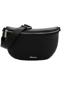 Umh&auml;ngetasche Tamaris "Umh&auml;ngetasche TAS Kiri", Damen, Gr. B/H/T: 26cm x 17cm x 6cm 0, schwarz (schwarz 100), Polyurethan, Taschen Umh&auml;ngetasche