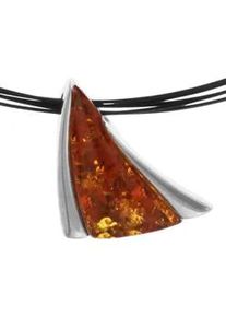 Kette mit Anh&auml;nger OSTSEE-SCHMUCK "- Gleiter-Imke 22 - Silber 925/000 - Bernstein" Gr. 45, silber (silber 925, silberfarben, wei&szlig;), Schmuck_Sets, Damen, 45, Silber 925 (Sterlingsilber)