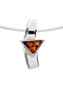 Kette mit Anh&auml;nger OSTSEE-SCHMUCK "- Gleiter-Ingiara - Silber 925/000 - Bernstein" Gr. 42, silber (silber 925, silberfarben, wei&szlig;), Schmuck_Sets, Damen, 42, Silber 925 (Sterlingsilber)