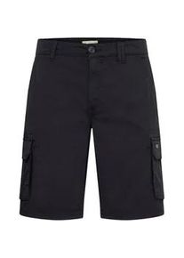 Shorts Blend "BHMORGAN REG CARGO SHORTS", Herren, Gr. L, N-Gr, salute, Web, Obermaterial: 97% Baumwolle, 3% Elasthan, unifarben, regular fit knielang, Hosen Shorts