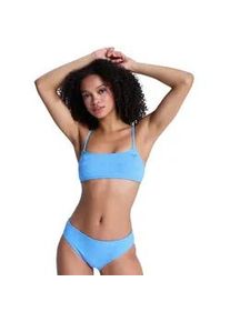 Bikini-Hose Roxy "Paradise Wave", Damen, Gr. M, US-Gr&ouml;&szlig;en, silber lake blau make a splash, Obermaterial: 92% Microfaser, 8% Elasthan;, Badehosen Bikini-Hose