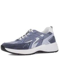 Sneaker Gabor "Sneaker low", Damen, Gr. 37,5, blau, Schuhe Sneaker