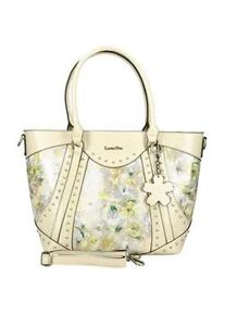 Henkeltasche Laura Vita "Laura Vita Taschen Lederimitat/Textil", Damen, Gr. onesize, gelb, Lederimitat, Taschen