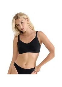Bralette Sloggi "ZERO Feel Air Bralette", Damen, Gr. L, N-Gr, schwarz, Single Jersey, Obermaterial: 83% Polyamid, 17% Elasthan, BHs Bralette, atmungskativ und unsichtbar