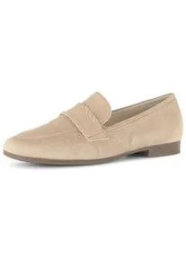 Slipper Gabor "Slipper", Damen, Gr. 44, beige, Schuhe Slipper