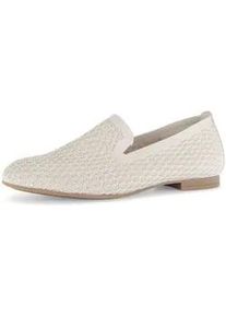 Slipper Gabor "Slipper", Damen, Gr. 44, beige, Schuhe Slipper