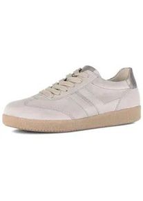 Sneaker Gabor "Sneaker low", Damen, Gr. 38, beige, Schuhe Sneaker