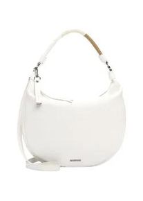 Emily & Noah Beuteltasche EMILY & NOAH "Beutel E&N Jeanine", Damen, Gr. B/H/T: 38cm x 31cm x 10cm 0, wei&szlig; (wei&szlig; 300), Polyurethan, Taschen Beuteltasche