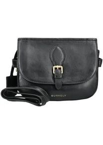 Umh&auml;ngetasche Burkely "Burkely Taschen Leder", Damen, Gr. onesize, schwarz, Leder, Taschen Umh&auml;ngetasche
