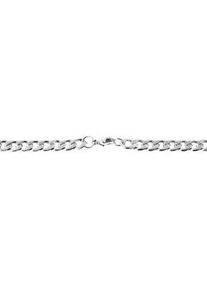 Adelia&acute;s Kette ohne Anh&auml;nger ADELIA ́S "Unisex Halskette &ndash; Panzerkette aus Edelstahl 55 cm", silber, Halsketten, Damen, 55cm, Edelstahl, Ideal als Geschenk f&uuml;r besondere Anl&auml;sse