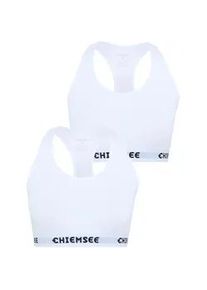 Sport-Bustier Chiemsee, Damen, Gr. XS (34), wei&szlig;, wei&szlig;, 95% Baumwolle, 5% Elasthan, BHs