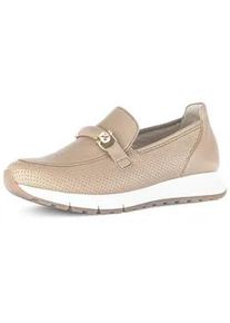 Slipper Gabor "Slipper", Damen, Gr. 39, braun, Schuhe Slipper