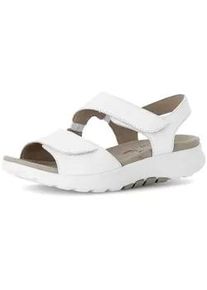 Trekkingsandale Gabor "Trekkingsandale", Damen, Gr. 43, wei&szlig;, Schuhe