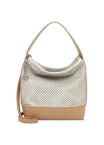 Beuteltasche SURI FREY "Beutel SFY Lilly", Damen, Gr. B/H/T: 33cm x 32cm x 14cm 0, beige (ecru 320), Polyurethan, Taschen Beuteltasche