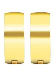 Adelia&acute;s Klappcreolen ADELIA ́S "Damen Ohrringe &ndash; Klappcreole aus Edelstahl", Damen, Gr. Damen, Edelstahl, gold, Ohrringe Klappcreolen, Sch&ouml;ne Geschenkidee zum Valentinstag