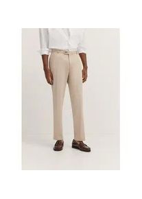 Anzughose Bugatti "Regular Fit", Herren, Gr. 106, Schlankgr&ouml;&szlig;en, 30, beige, 66% Polyester, 21% Viskose, 10% Polyamid, 3% Elasthan, unifarben, regular fit, Hosen Anzughose, Jersey-Artikel mit Stretch