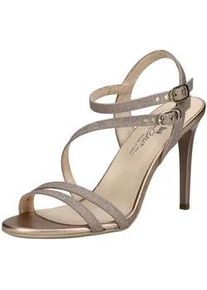 Pumps Nero Giardini "Nero Giardini Sandalen Lederimitat", Damen, Gr. 36, beige, Lederimitat, Schuhe Pumps