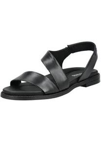 Riemchensandale Pikolinos "Pikolinos Sandalen Leder", Damen, Gr. 38, schwarz, schwarz, Leder, Schuhe Riemchensandale