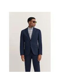 Anzugsakko Bugatti "Regular Fit", Herren, Gr. 54, 370, marine, 66% Polyester, 21% Viskose, 10% Polyamid, 3% Elasthan, unifarben, regular fit, Sakkos, Jersey-Artikel mit Stretch