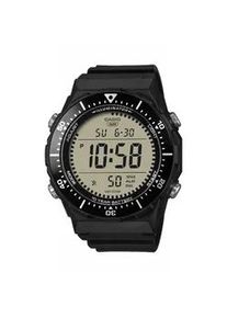 Chronograph, schwarz, grau, Casio TIMELESS COLLECTION, Armbanduhren, Herren, Chronograph, Quarzuhr, Armbanduhr, Herrenuhr, digital, automatischer Kalender