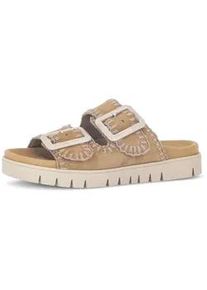 Pantolette Gabor "Pantolette", Damen, Gr. 42, braun, Schuhe Pantolette