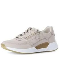 Sneaker Gabor "Sneaker low", Damen, Gr. 42,5, beige, Schuhe Sneaker
