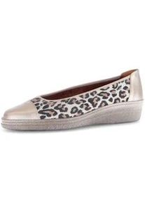 Ballerina Gabor "Sportliche Ballerina", Damen, Gr. 38,5, multicolour, Schuhe Ballerina