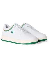 Sneaker Champion "RD18 LOW", Herren, Gr. 44, wht, foli, onh, Synthetik, Schuhe Sneaker, mit Gummilaufsohle, leicht profiliertes Laufsohlenprofil