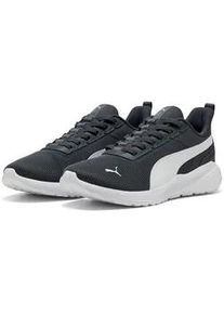 Sneaker Puma "ANZARUN 2 LITE SLIPTECH", Herren, Gr. 42, strong gray, Puma wei&szlig;, Textil, unifarben, Schuhe Sneaker, mit Schn&uuml;rverschluss, leicht profilierte Synthetik-Laufsohle