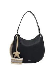 Beuteltasche Tamaris "Beutel TAS Kea", Damen, Gr. B/H/T: 30cm x 24cm x 3cm 0, blau (blau 500), Polyurethan, Taschen Beuteltasche