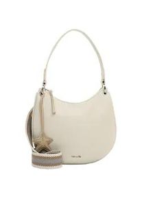 Beuteltasche Tamaris "Beutel TAS Kea", Damen, Gr. B/H/T: 30cm x 24cm x 3cm 0, beige (beige 400), Polyurethan, Taschen Beuteltasche