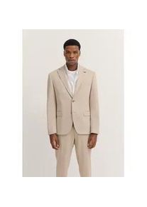 Anzugsakko Bugatti "Regular Fit", Herren, Gr. 52, 30, beige, 66% Polyester, 21% Viskose, 10% Polyamid, 3% Elasthan, unifarben, regular fit, Sakkos, Jersey-Artikel mit Stretch