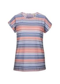 T-Shirt "GS 41 WMN TSHRT", Damen, Gr. 44, dunkelblau, Obermaterial: 65% Polyester, 30% Baumwolle, 5% Elasthan, G.I.G.A. DX BY KILLTEC, Rundhals, Shirts T-Shirt, Weiches, strapazierf&auml;higes T-Shirt mit gestreiftem Design