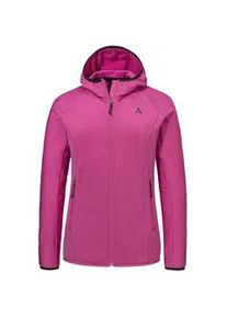 Sch&ouml;ffel Fleecejacke SCH&Ouml;FFEL "Fleece Hoody Style Cascata WMS", Damen, Gr. 38, fuchsia, Obermaterial: 94% Polyester, 6% Elasthan, normal, Jacken Fleecejacke