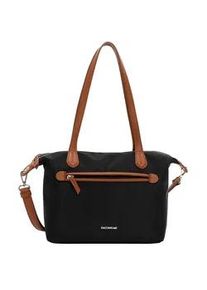Emily & Noah Shopper EMILY & NOAH "Shopper E&N Jarina", Damen, Gr. B/H/T: 33cm x 22cm x 13cm 0, schwarz (schwarz 100), Polyester, Taschen Shopper