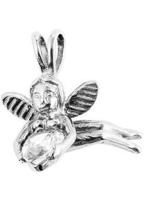 Adelia&acute;s Kettenanh&auml;nger ADELIA ́S "M&auml;dchen Anh&auml;nger &ndash; Anh&auml;nger aus Edelstahl mit Zirkonia", silber, Schmuckanh&auml;nger, M&auml;dchen, Edelstahl, Kettenanh&auml;nger, Zum Verschenken an Menschen, die Ihnen am Herzen liegen