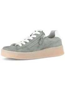 Sneaker Gabor "Sneaker low", Damen, Gr. 38, gr&uuml;n, Schuhe Sneaker