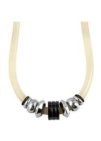 Adelia&acute;s Kette ohne Anh&auml;nger ADELIA ́S "Damen Halskette aus Kautschuk 45 cm", grau, Halsketten, Damen, 45cm, Zum Verschenken an Menschen, die Ihnen am Herzen liegen