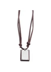 Adelia&acute;s Kette ohne Anh&auml;nger ADELIA ́S "Unisex Halskette aus Edelstahl 98 cm", braun, Halsketten, Damen, 98cm, Edelstahl, Ein stilvolles Geschenk f&uuml;r besondere Momente