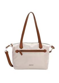 Emily & Noah Shopper EMILY & NOAH "Shopper E&N Jarina", Damen, Gr. B/H/T: 33cm x 22cm x 13cm 0, beige (beige 400), Polyester, Taschen Shopper