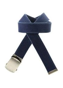 MAN'S WORLD Koppelg&uuml;rtel MAN'S WORLD, Damen, Gr. 145, marine used, Web, Baumwolle, G&uuml;rtel Koppelg&uuml;rtel, mit verwaschenem Use-Look - NEW