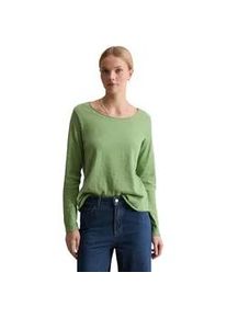 Marc O'Polo Langarmshirt MARC O'POLO DENIM "aus Organic Cotton", Damen, Gr. XS, herbal garden, Obermaterial: 100% Baumwolle, unifarben, Basic, regular fit, Rundhals, Shirts Langarmshirt