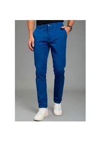 Chinohose Kangaroos, Herren, Gr. 32, L&auml;nge 34, blau, Web, Obermaterial: 98% Baumwolle, 2% Elasthan, regular fit lang, Hosen Chinohose, gerade geschnitten, elastisches Material